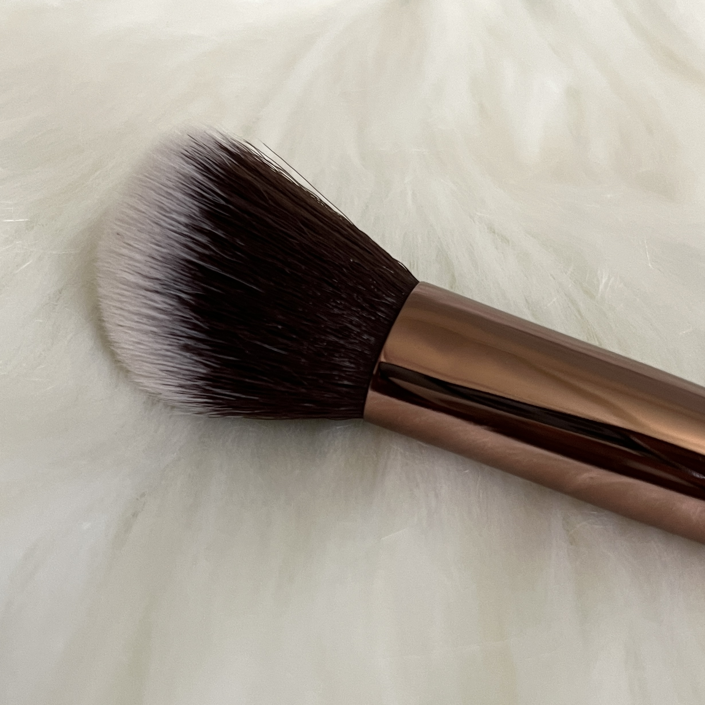 Closeup of Luxie Brush for GlossyBox August 2022
