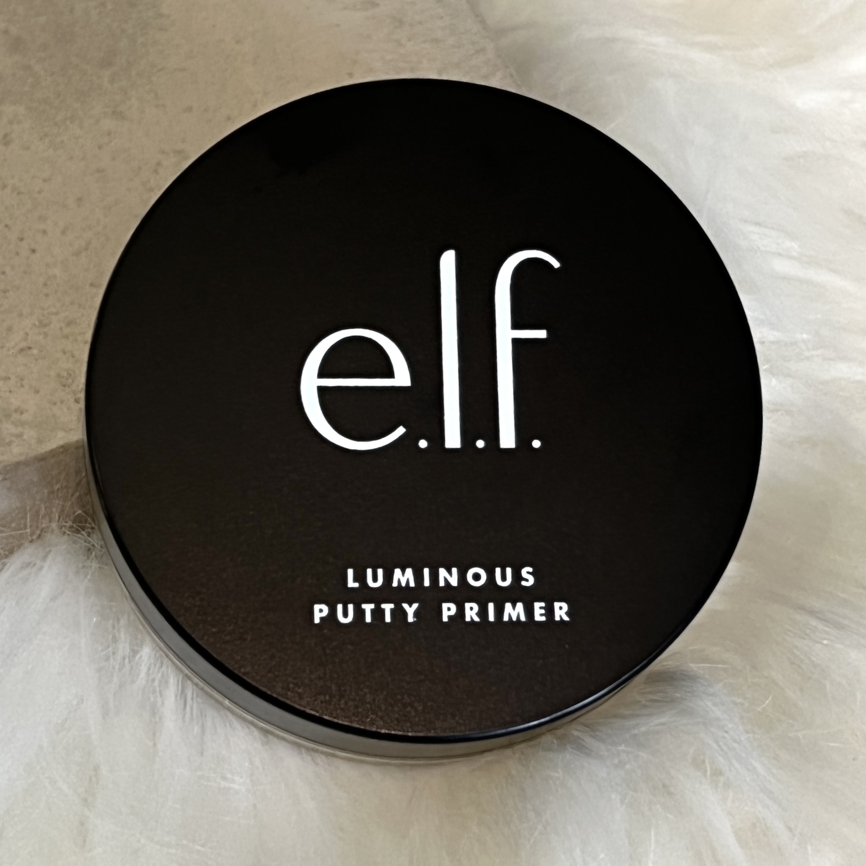 Front of ELF Luminous Putty Primer for Ipsy Glam Bag August 2022