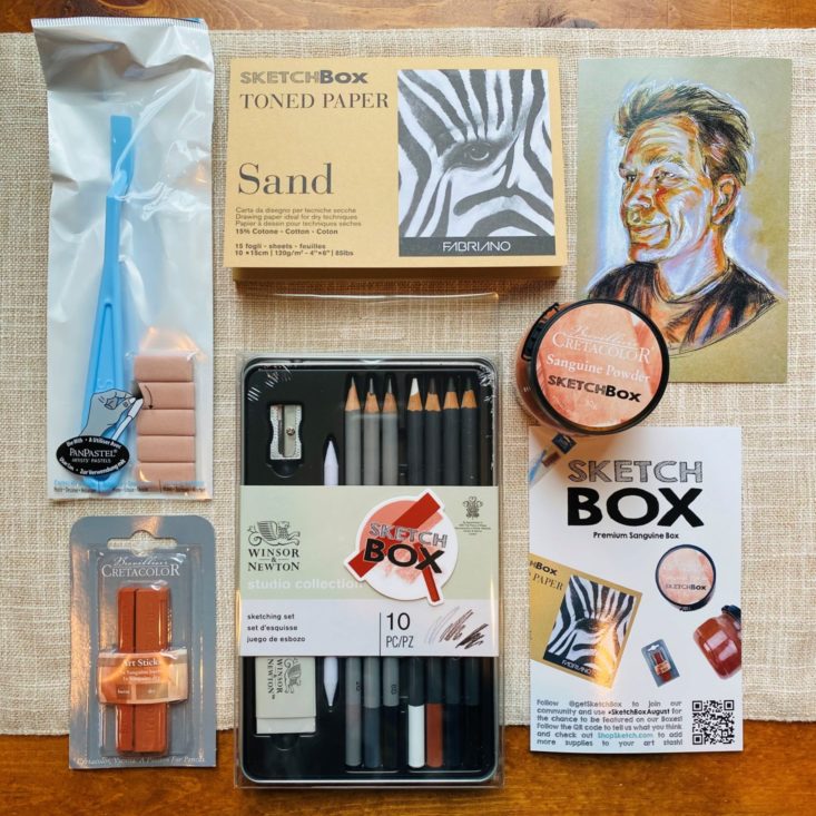 SketchBox Subscription Box September 2022 Review + Coupon MSA