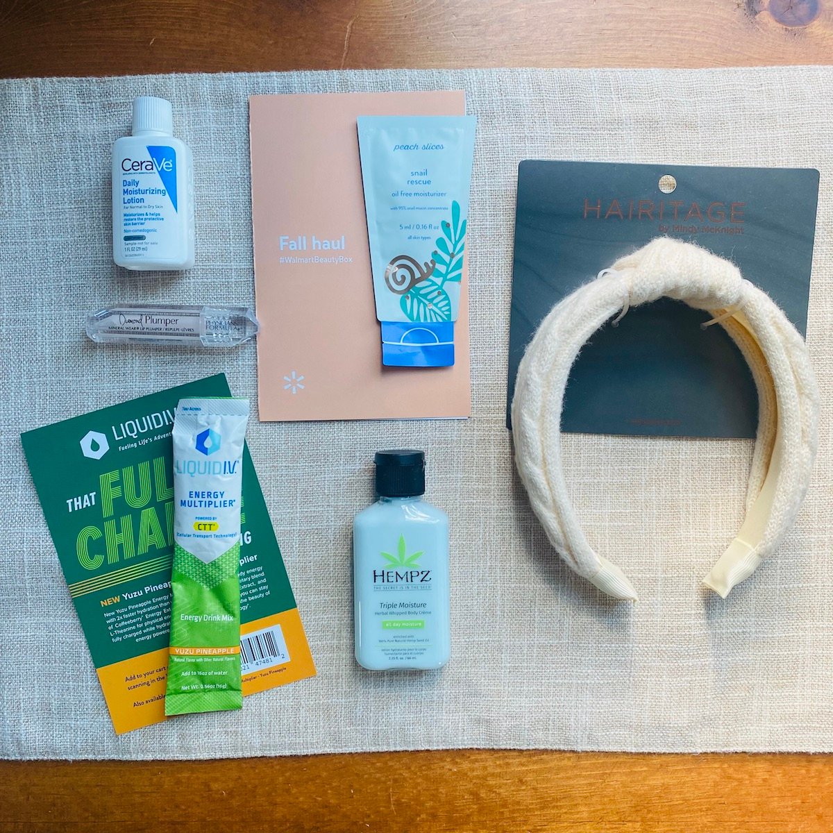 Walmart Beauty Box Fall 2022 Review