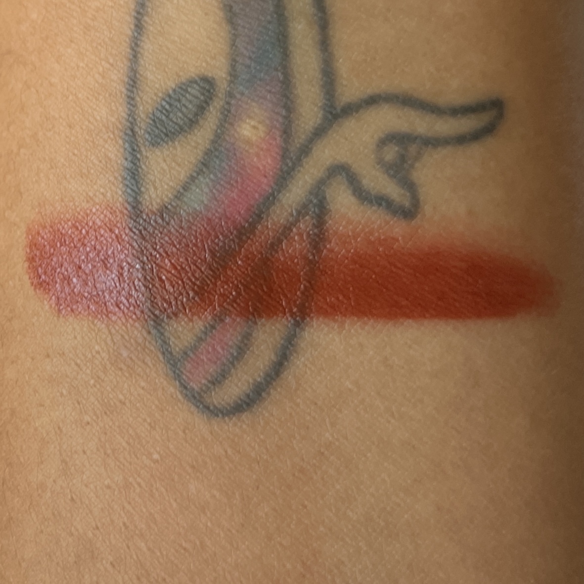 Swatch of Nourish Naturals Creamy Vegan Stain for Nourish Beauty Box September 2022