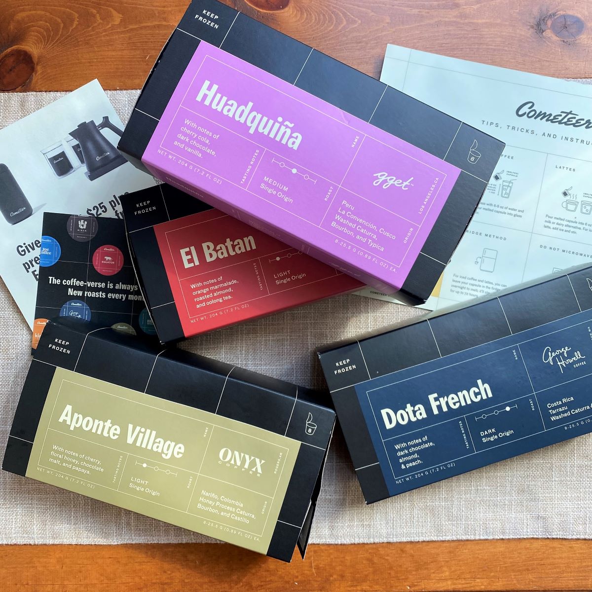 First Impressions: Cometeer Coffee