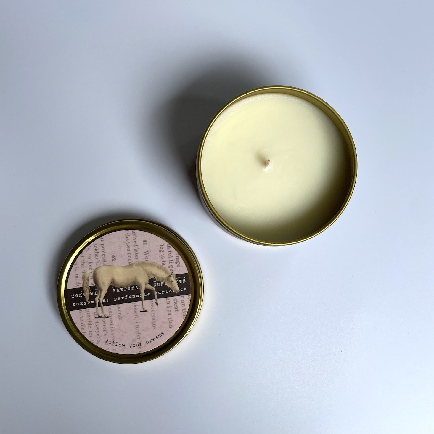 Margot Elena Fall 2022 unicorn candle