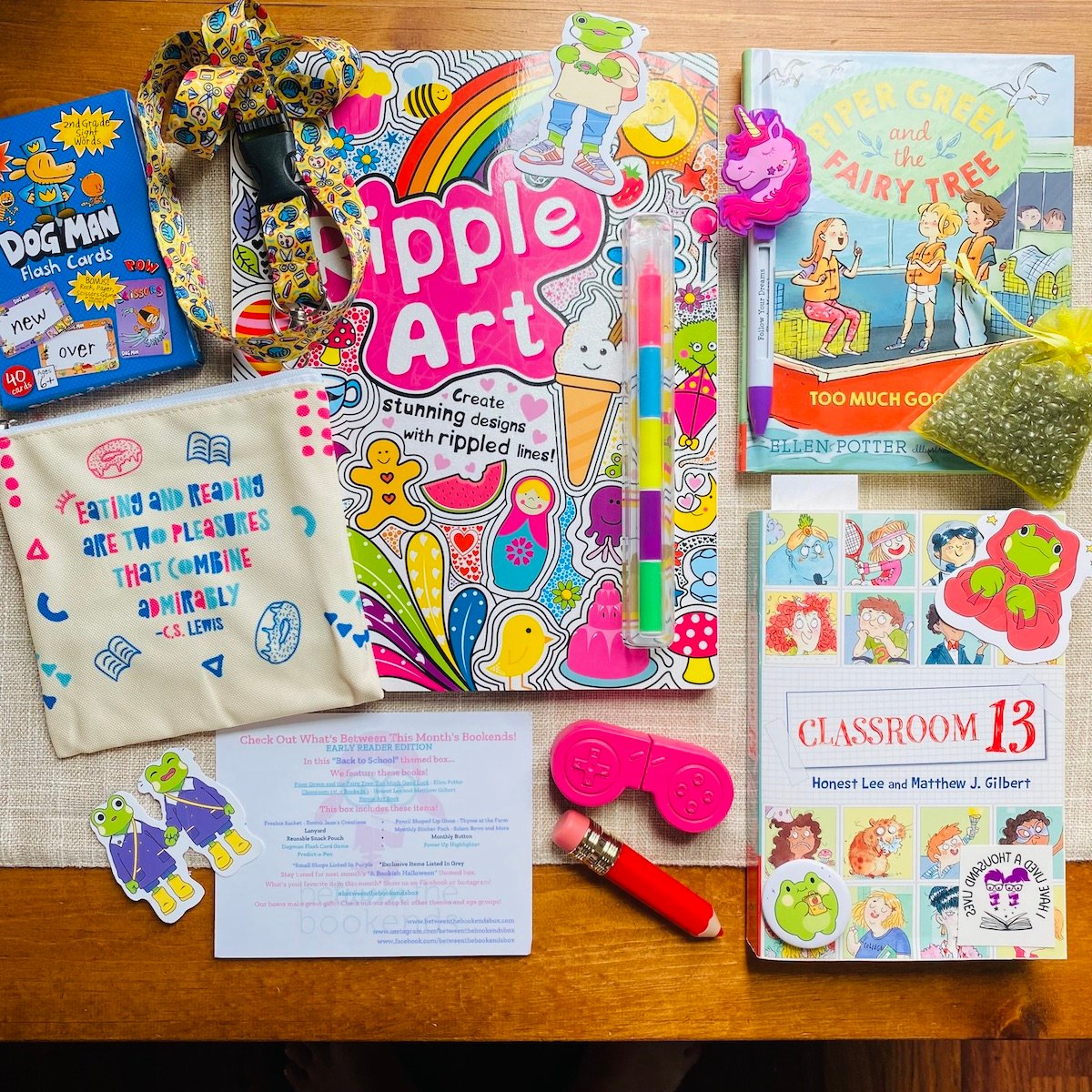 beTWEEN the Bookends Early Reader “Back to School” Box September 2022 Review