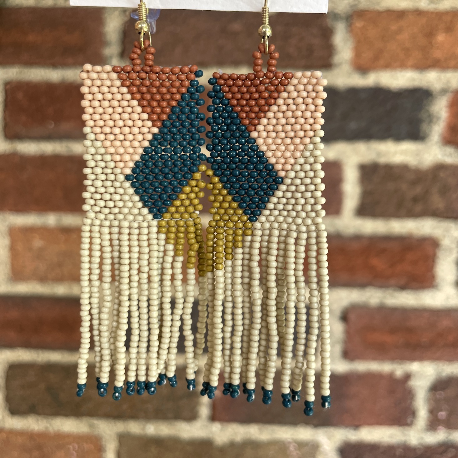 INK+ALLOY Insider Subscription seed bead earrings