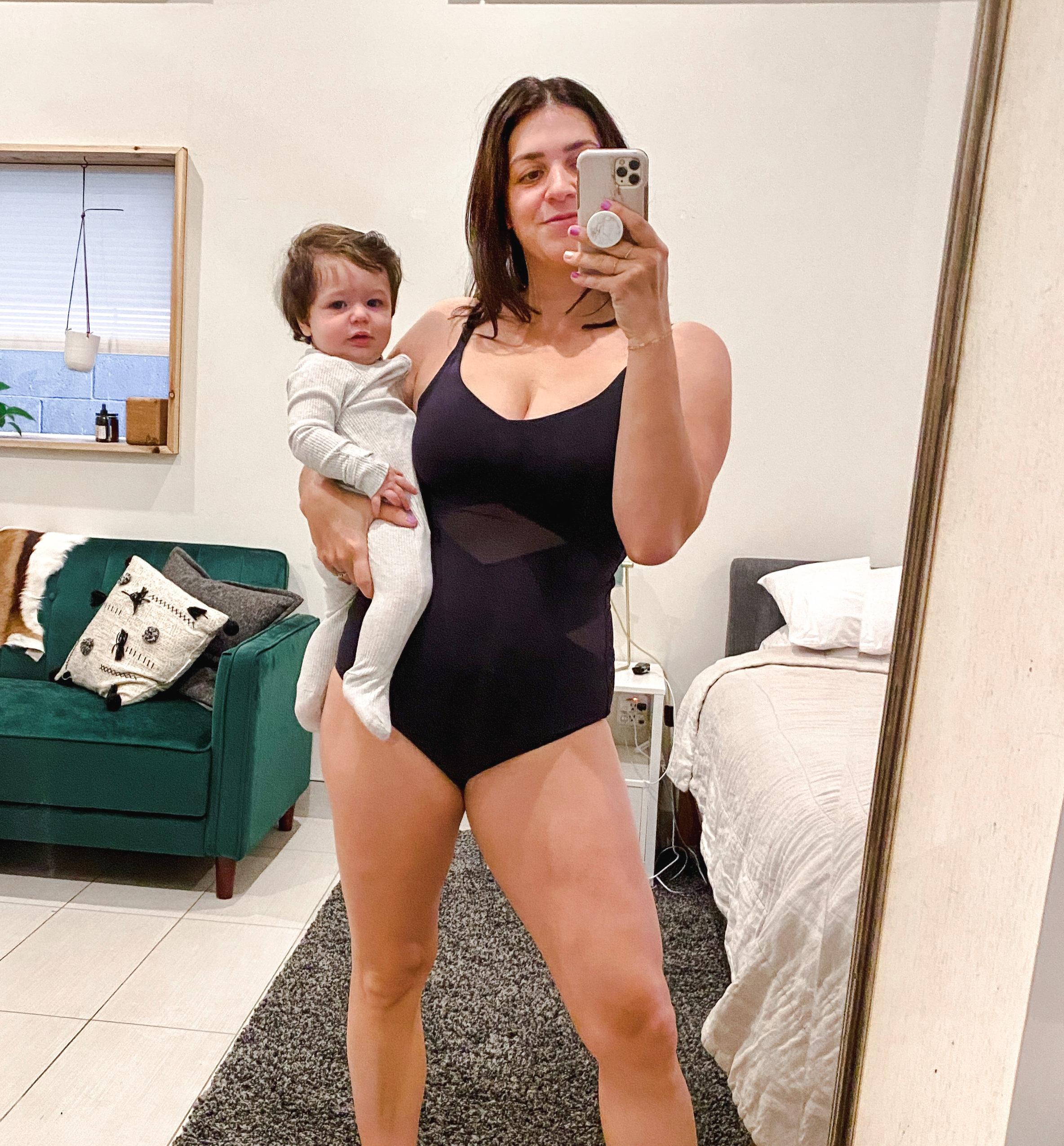 Honeylove Shapewear : Cami Bodysuit - Demo / Review (postpartum