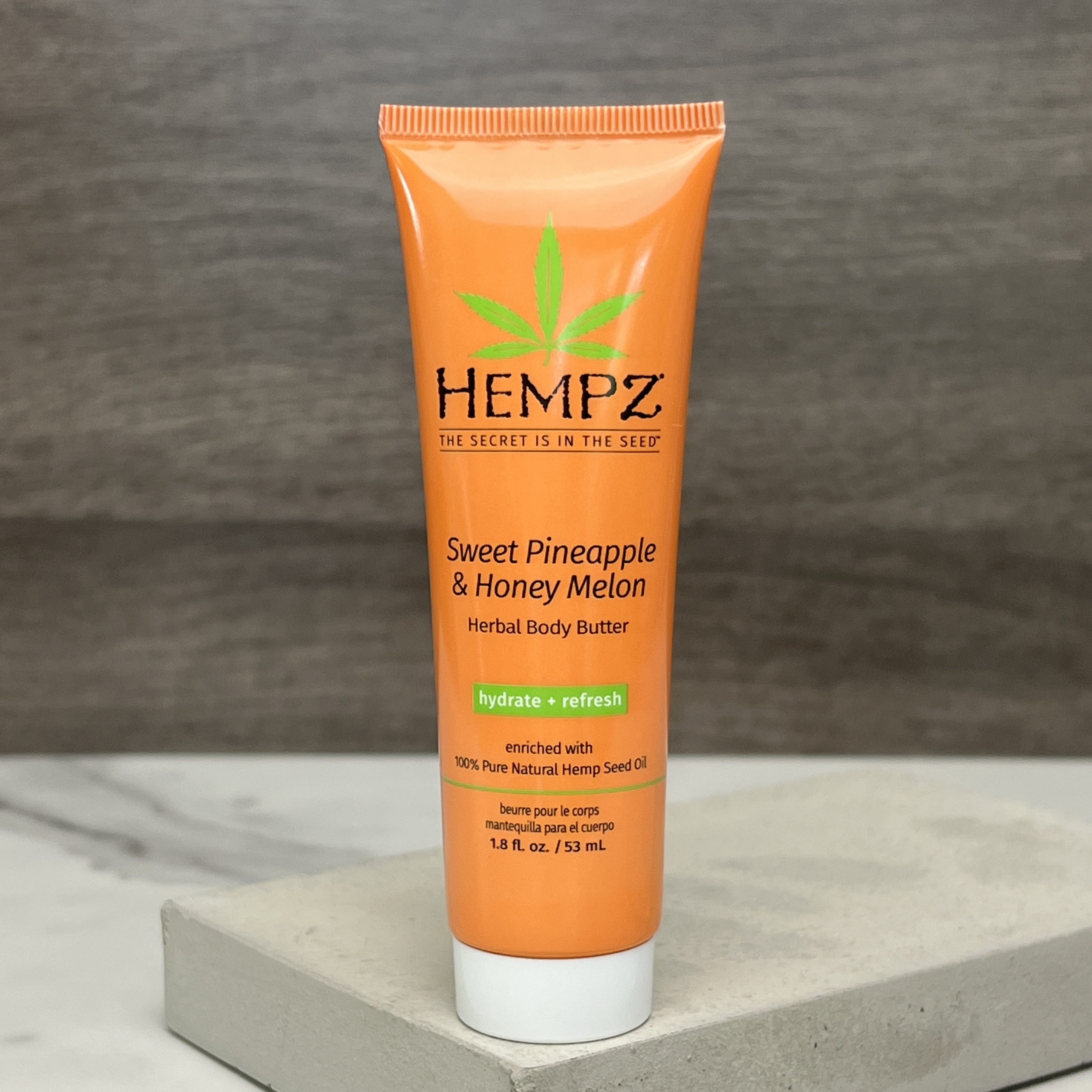 Front of Hempz Body Butter for Ipsy Glam Bag September 2022