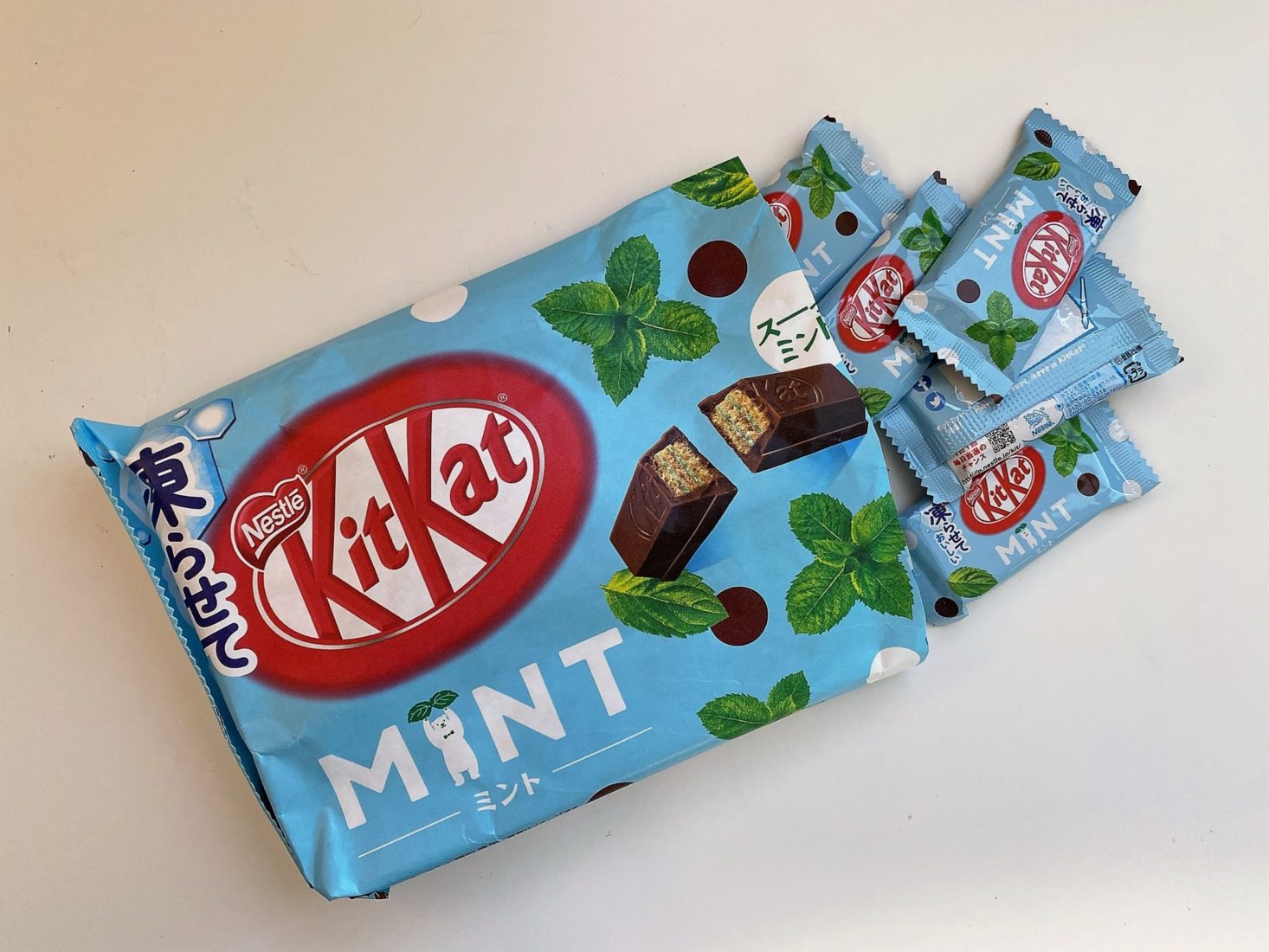 mint kit kat bag - japan crate october 2022 review