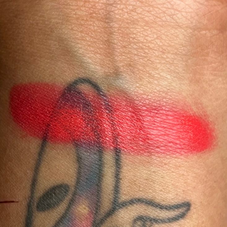 Swatch of Nourish Naturals Lip and Cheek Stain for Nourish Beauty Box November 2022