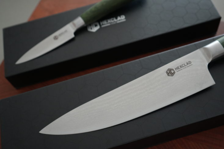 Gordon Ramsay Tested HexClad Japanese Knives - Damascus Steel