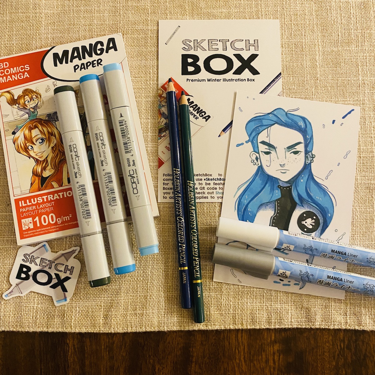 Manga Art Supplies & Papers