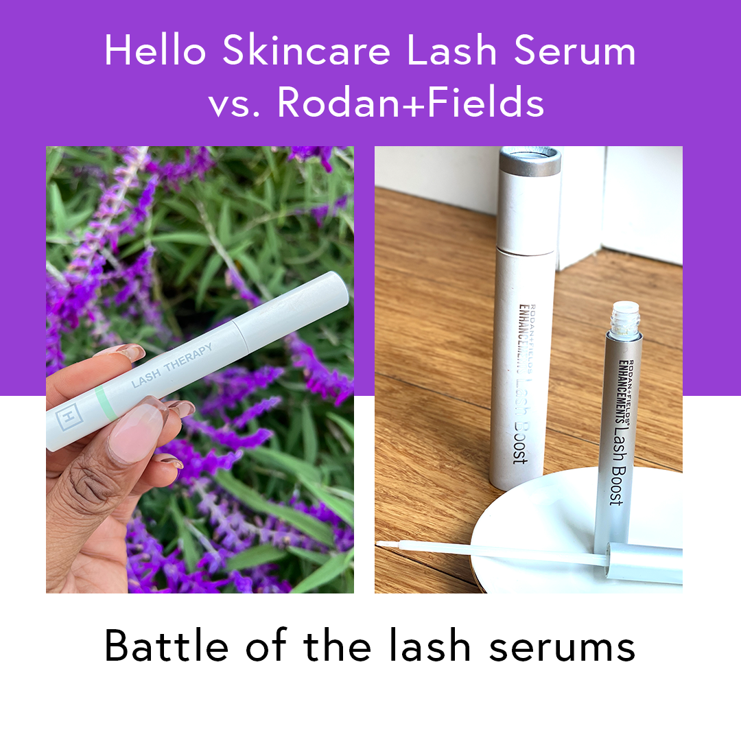 Hello Skincare Lash Therapy vs. Rodan+Fields Lash Boost: The Battle for Long Lashes
