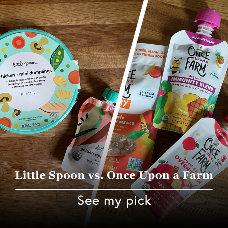 YUMI vs Little Spoon Vs. Once Upon a Farm