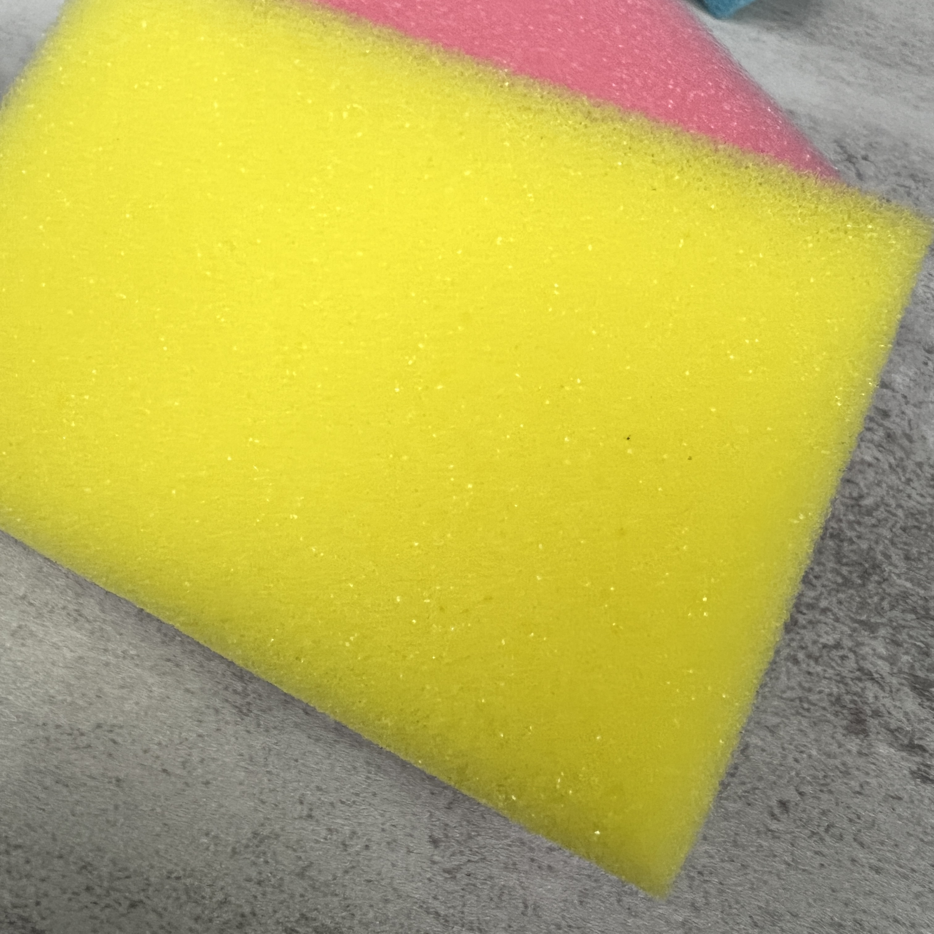 Closeup of Sponges for Brown Sugar Box October 2022
