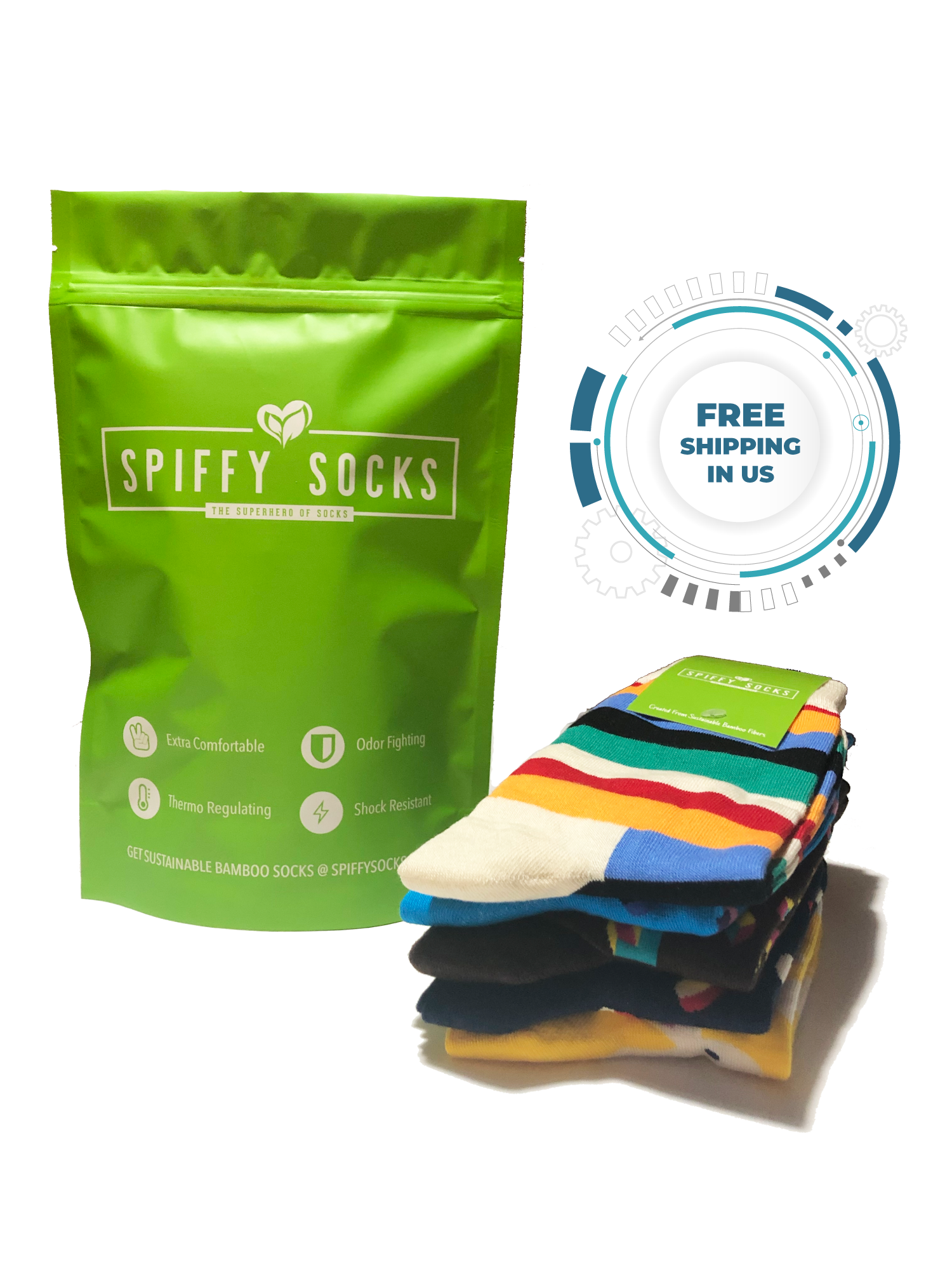 Spiffy Socks Holiday 2022 Deal: Get your first Box Free