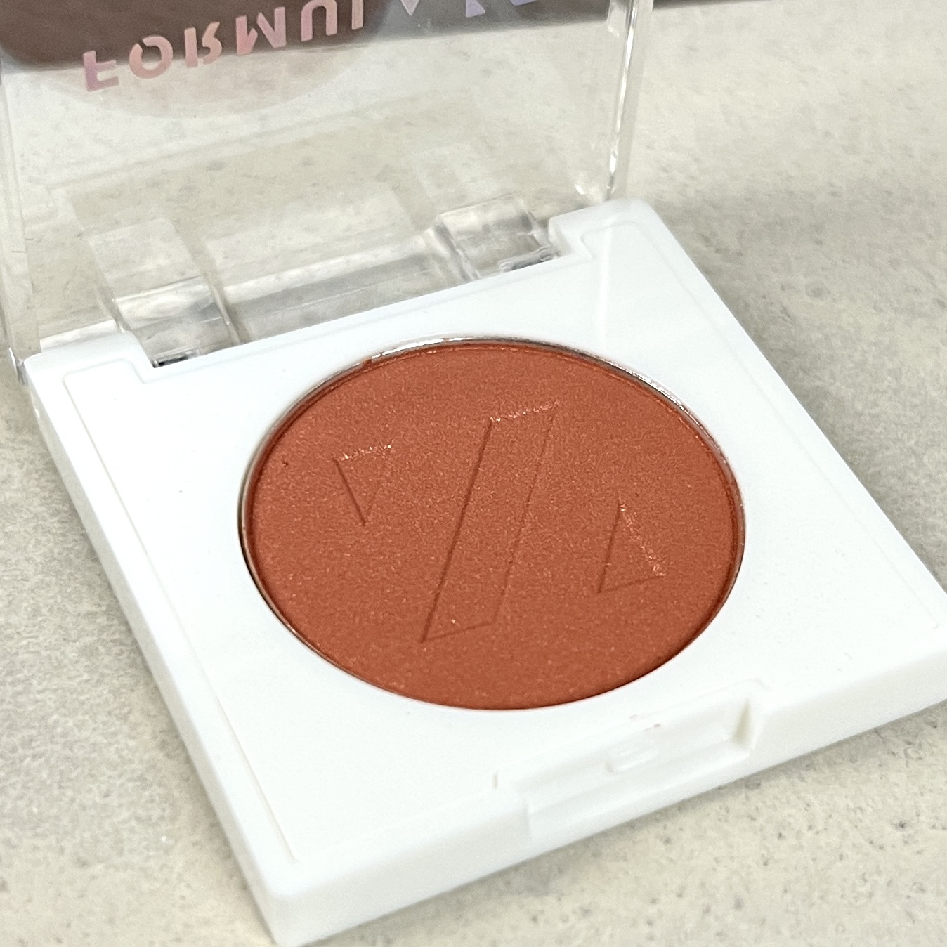 Open Shot of Formula Z Cosmetics Mini Blush for Ipsy Glam Bag November 2022