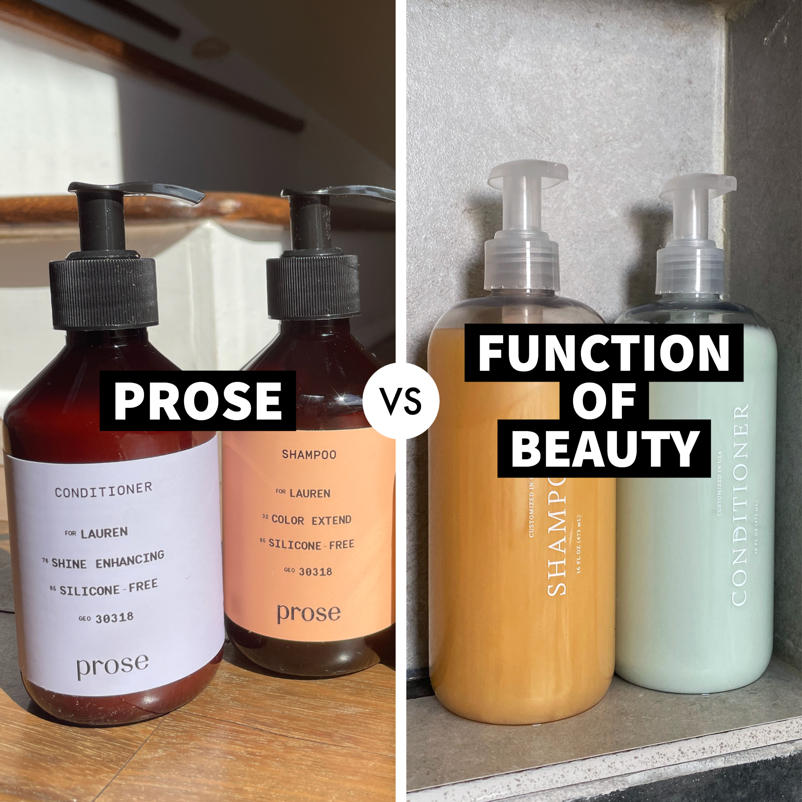 Prose vs. Function of Beauty: The Custom Hair Care That Worked Best For Me
