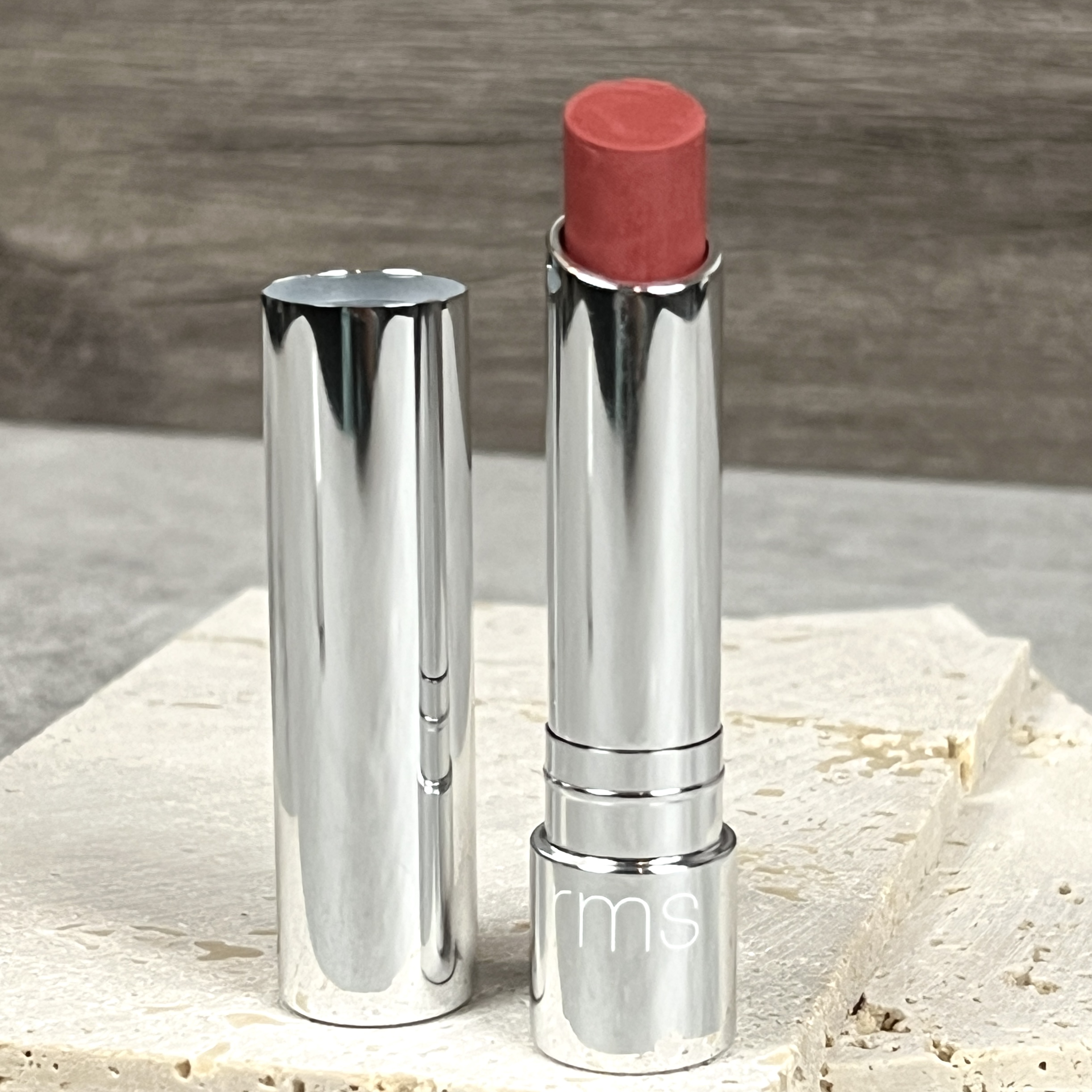 Open Shot of RMS Beauty Tinted Lip Balm for GlossyBox December 2022