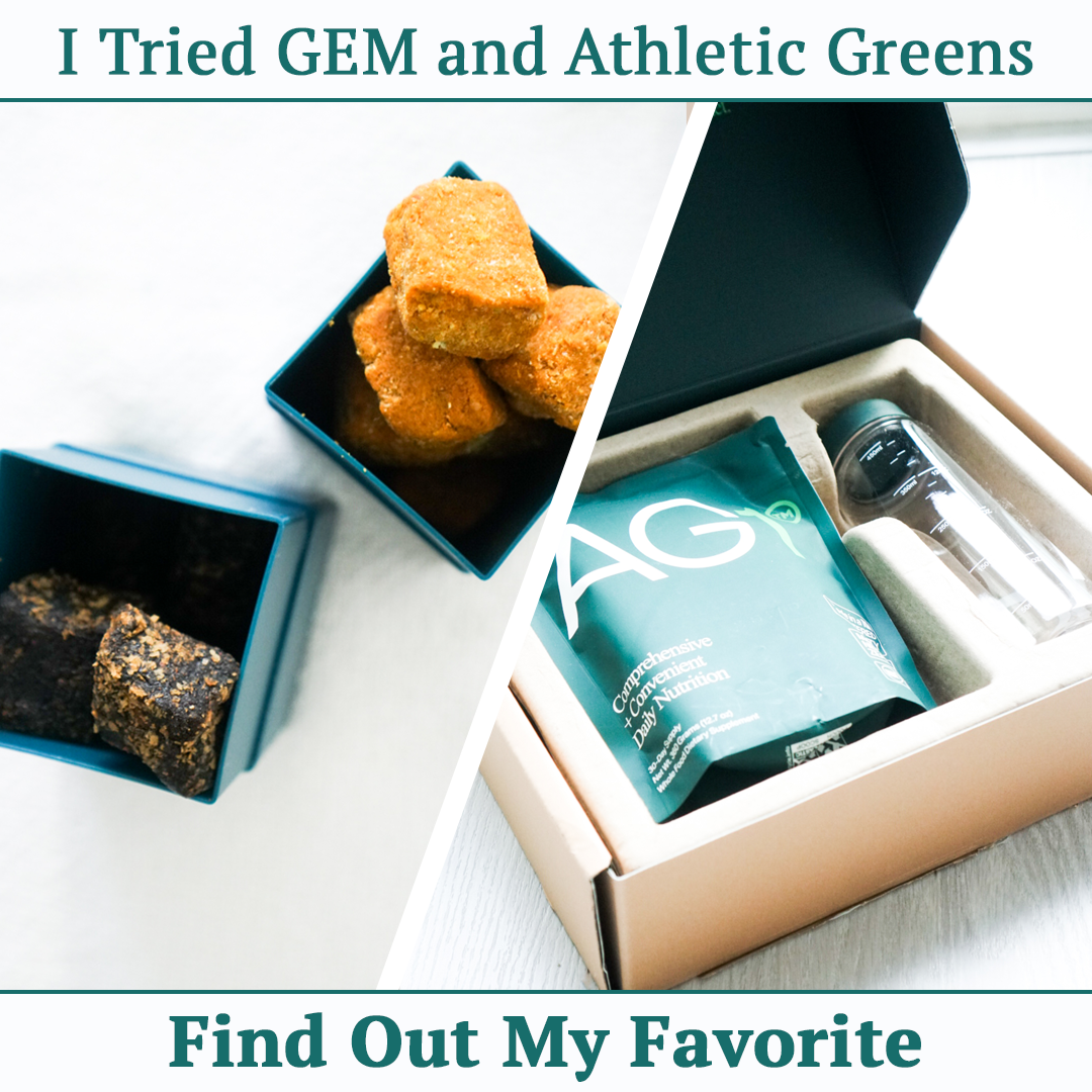 GEM vs. AG1: See The Multivitamin Elevating My Health