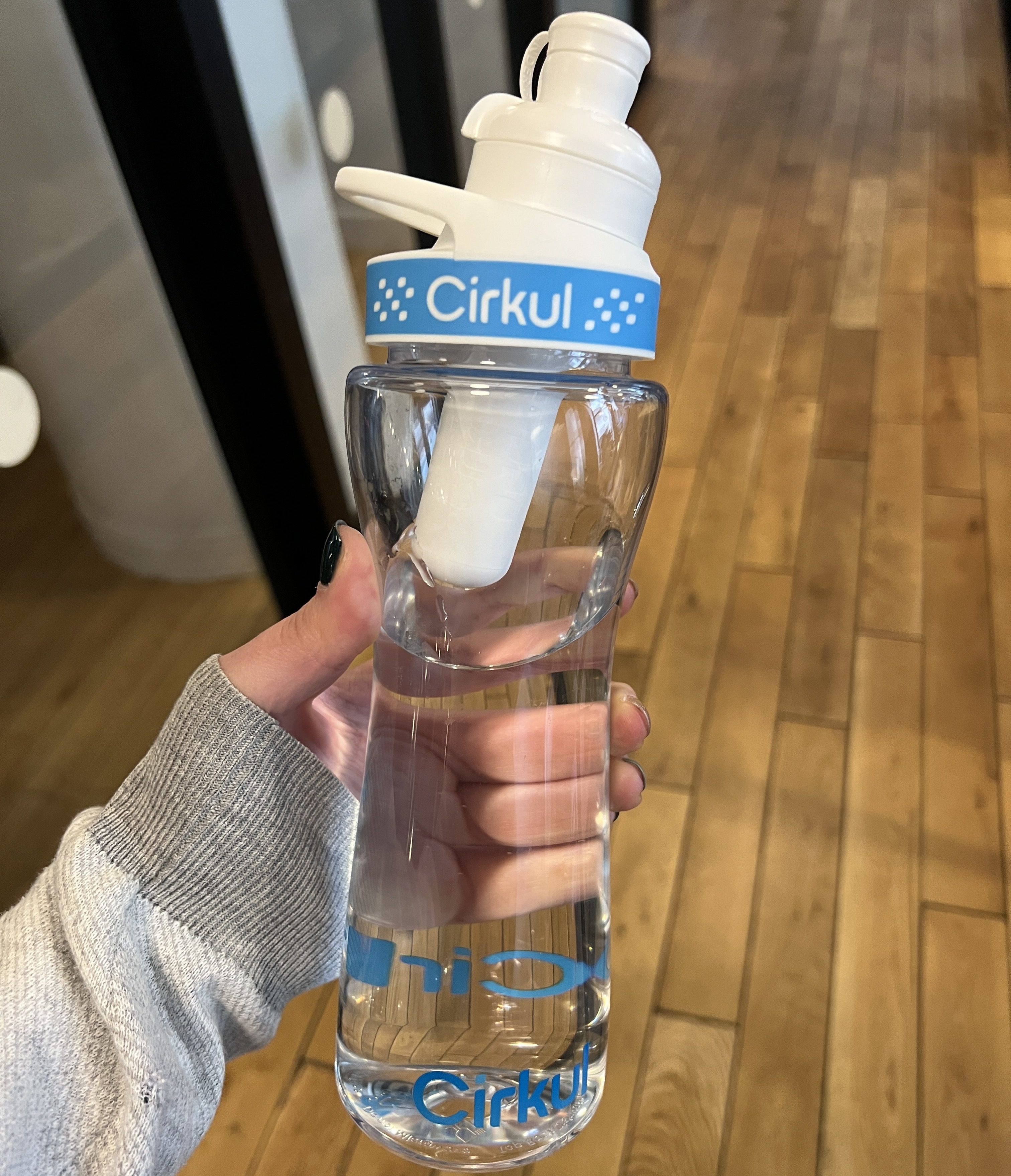 We LOVE our cirkul water bottle! It's also a hit with the kiddos
