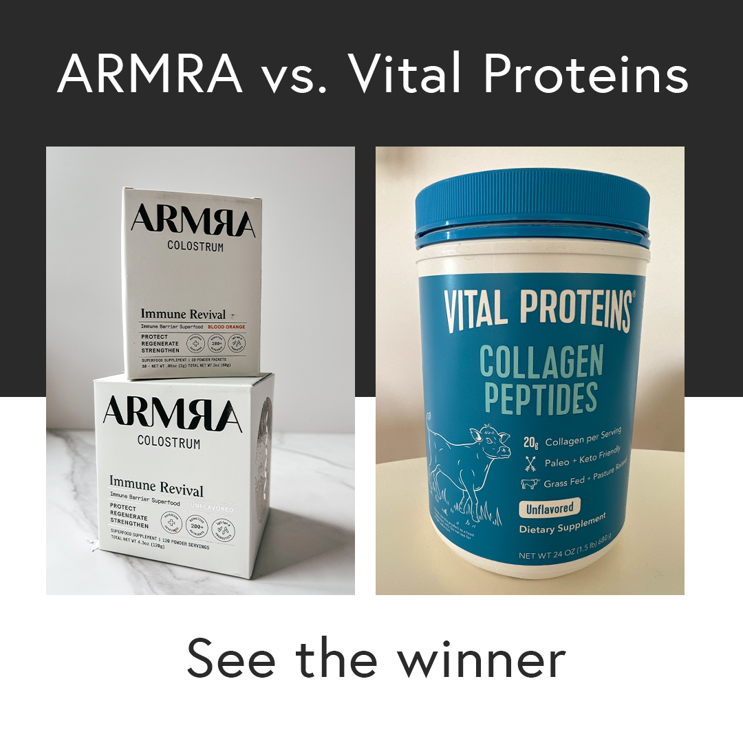 ARMRA vs. Vital Proteins Collagen: Find Out Who Wins