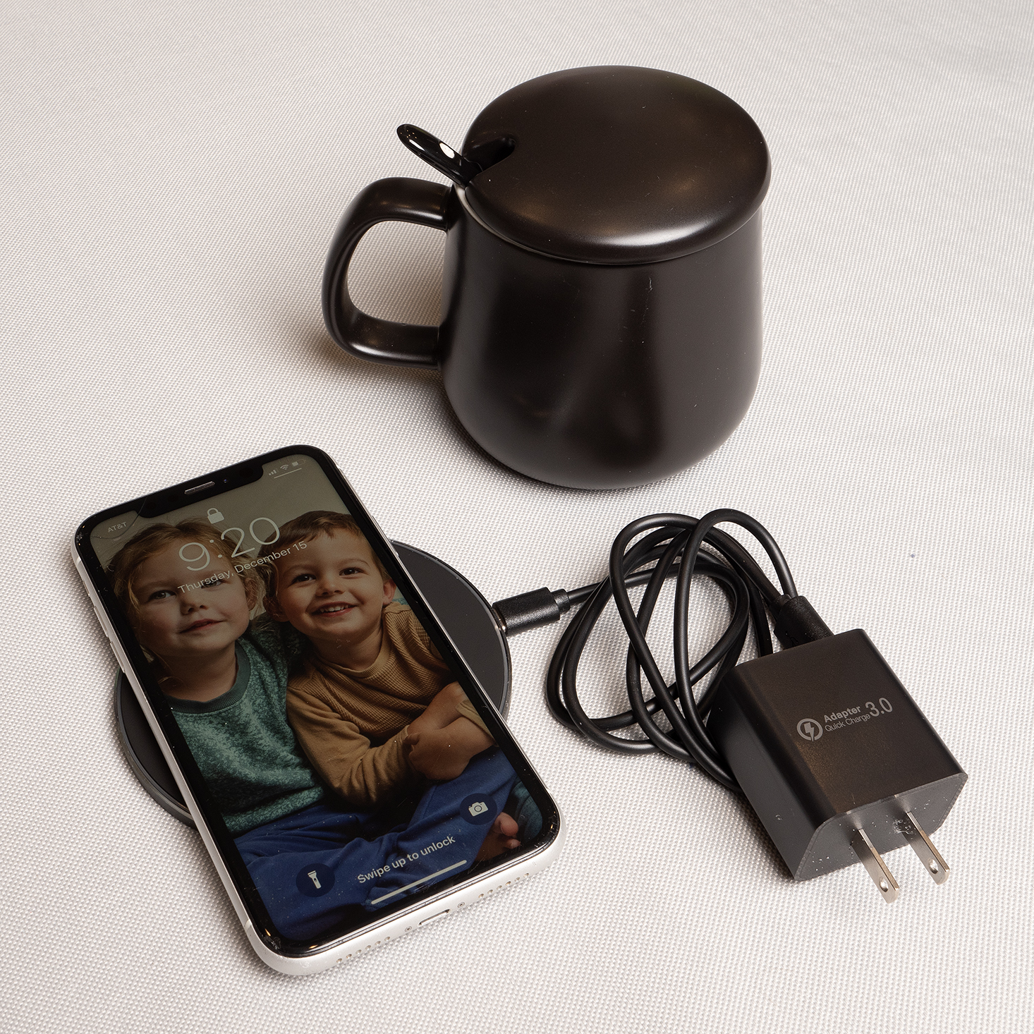 Coffee Mug Warmer with Wireless Charger 2 in 1 Mug Warmer Set for