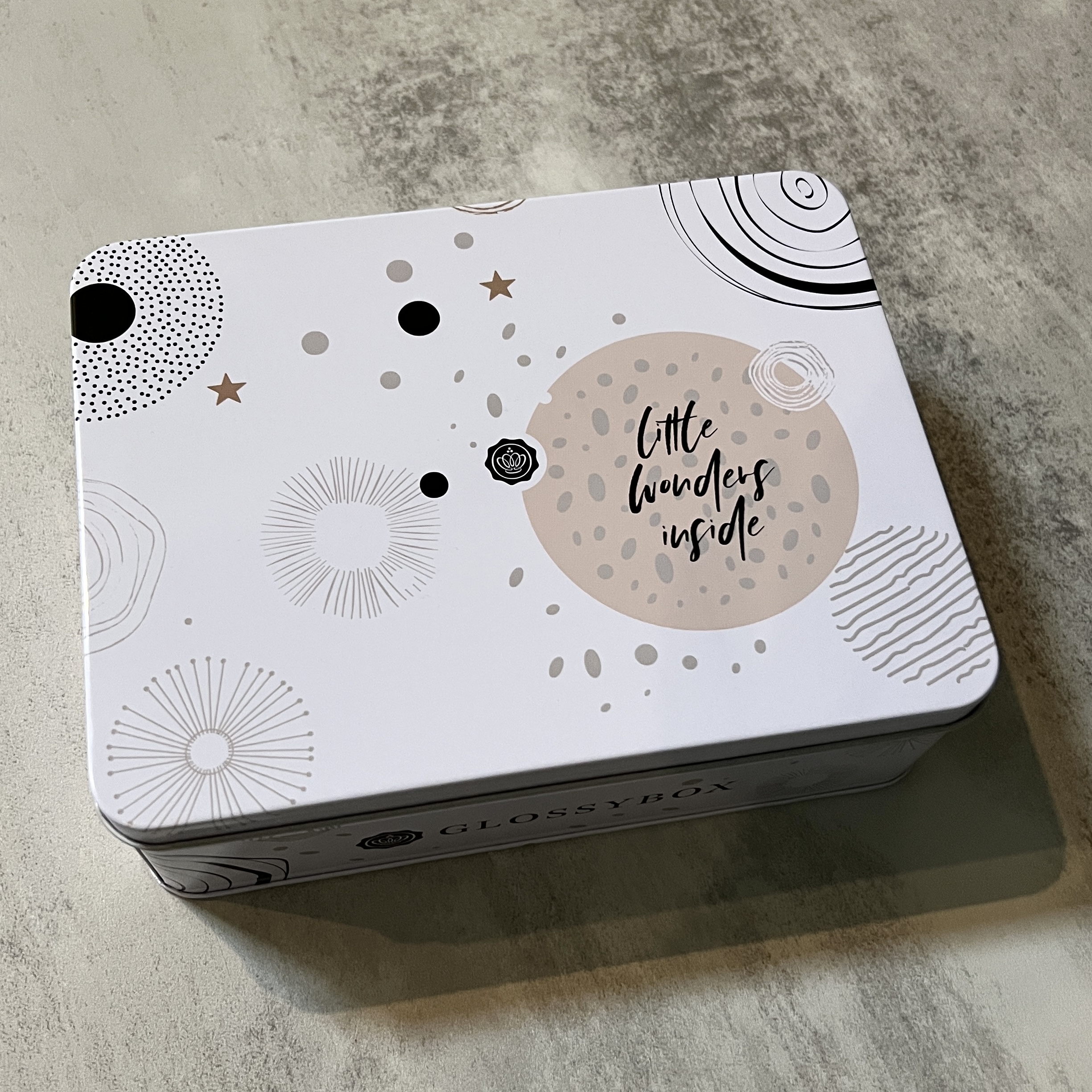 Box for GlossyBox December 2022