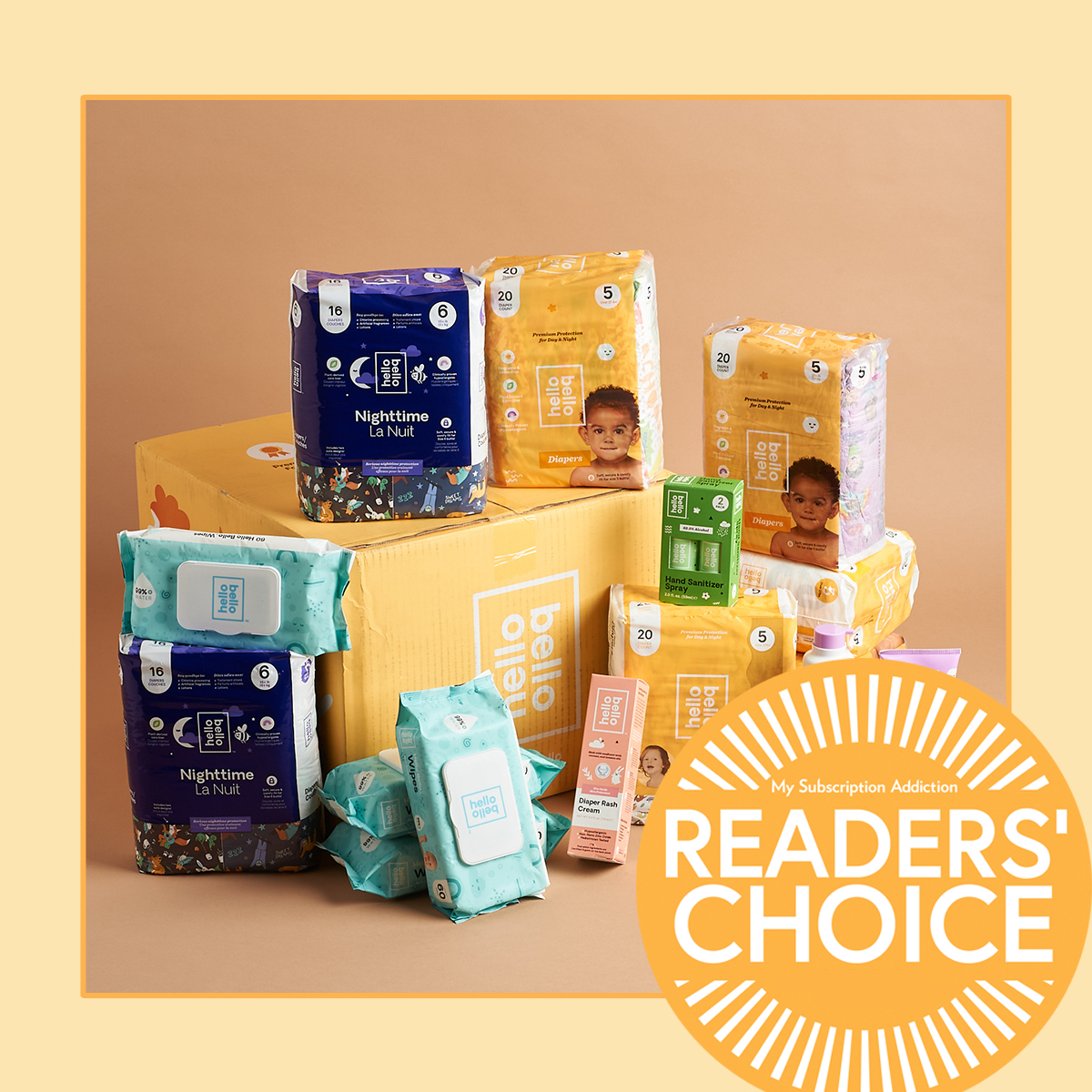 Baby product subscription boxes