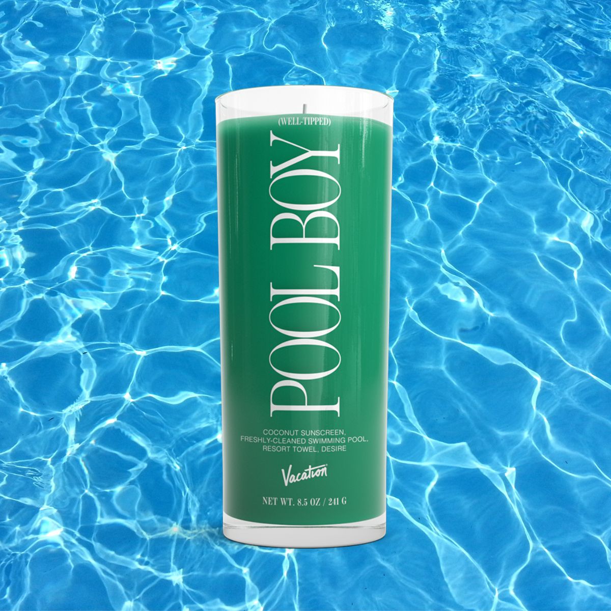 Add to Cart: Vacation Inc’s Well-Tipped Pool Boy Candle