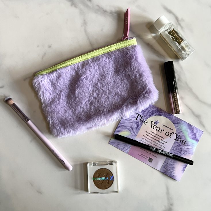 Full Contents for Ipsy Glam Bag January 2023