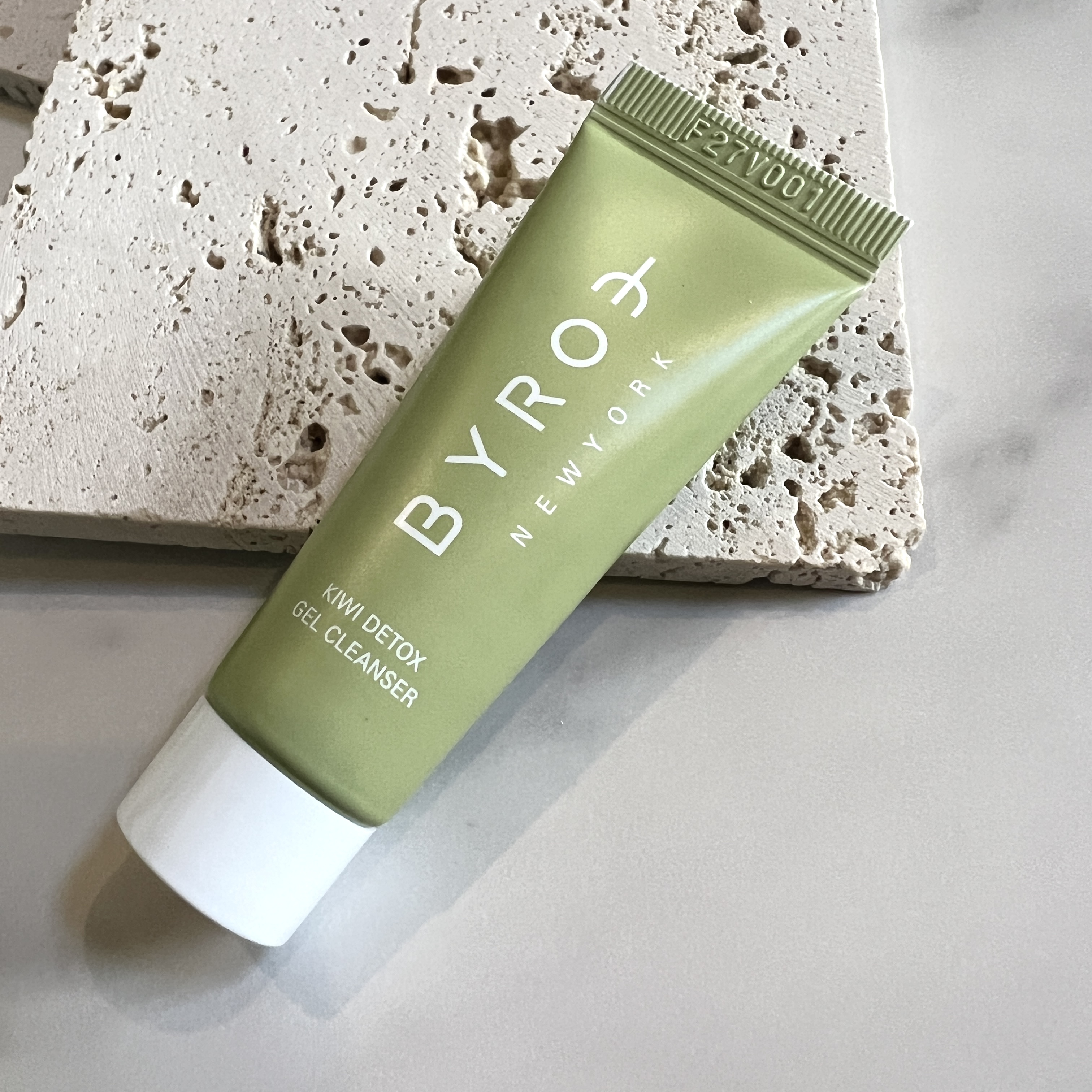 Front of Byroe Gel Cleanser for GlossyBox January 2023