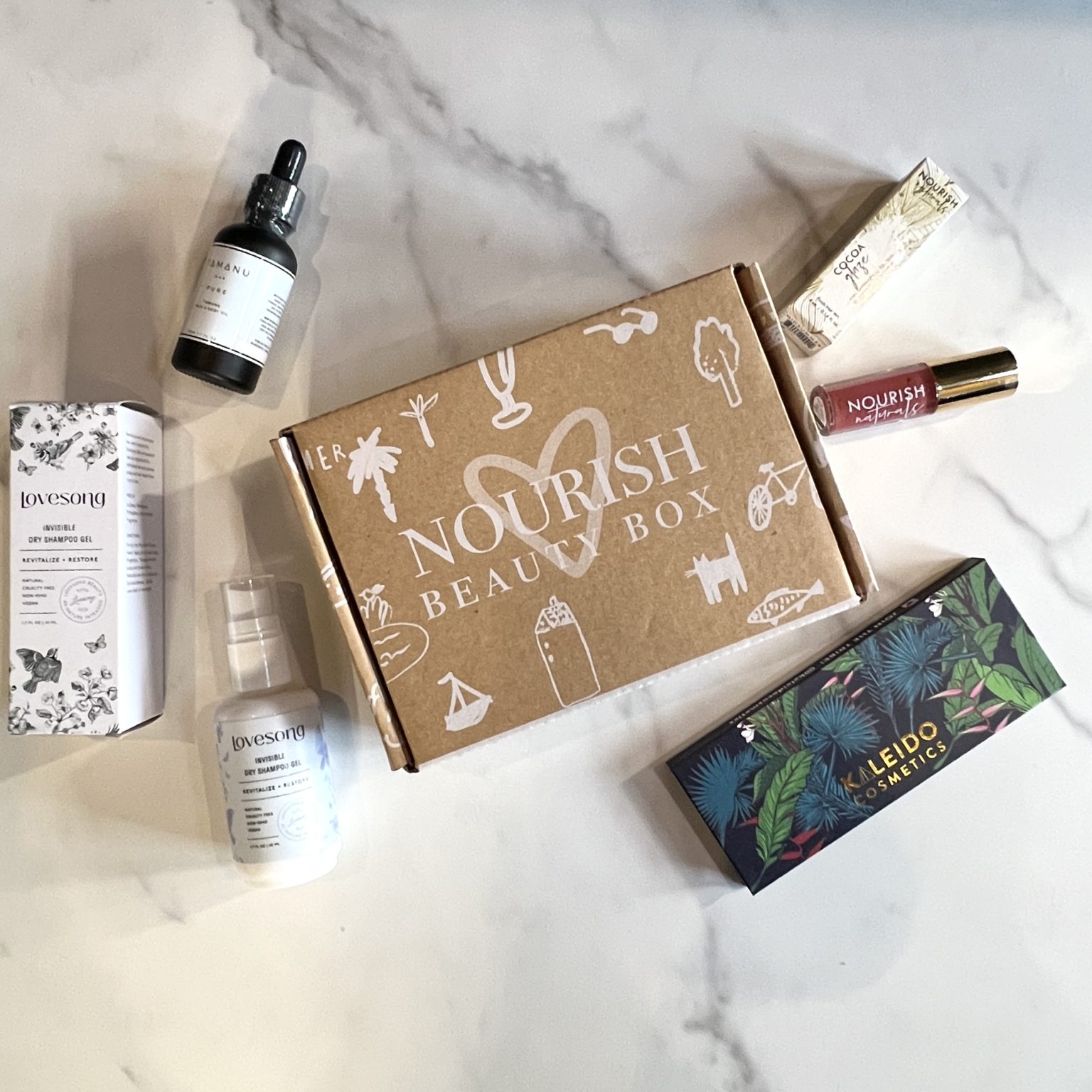 Nourish Beauty Box Review + Coupon March 2023 MSA