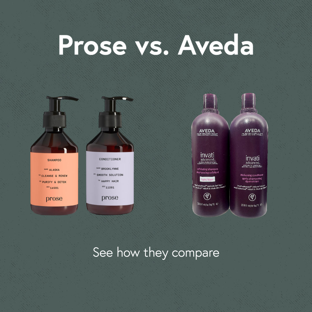 Prose vs. Aveda: See Who Wins This Haircare Showdown