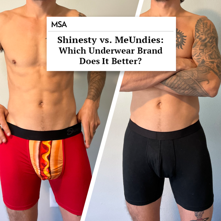 Shinesty vs. MeUndies: Which Underwear Brand Does It Better?