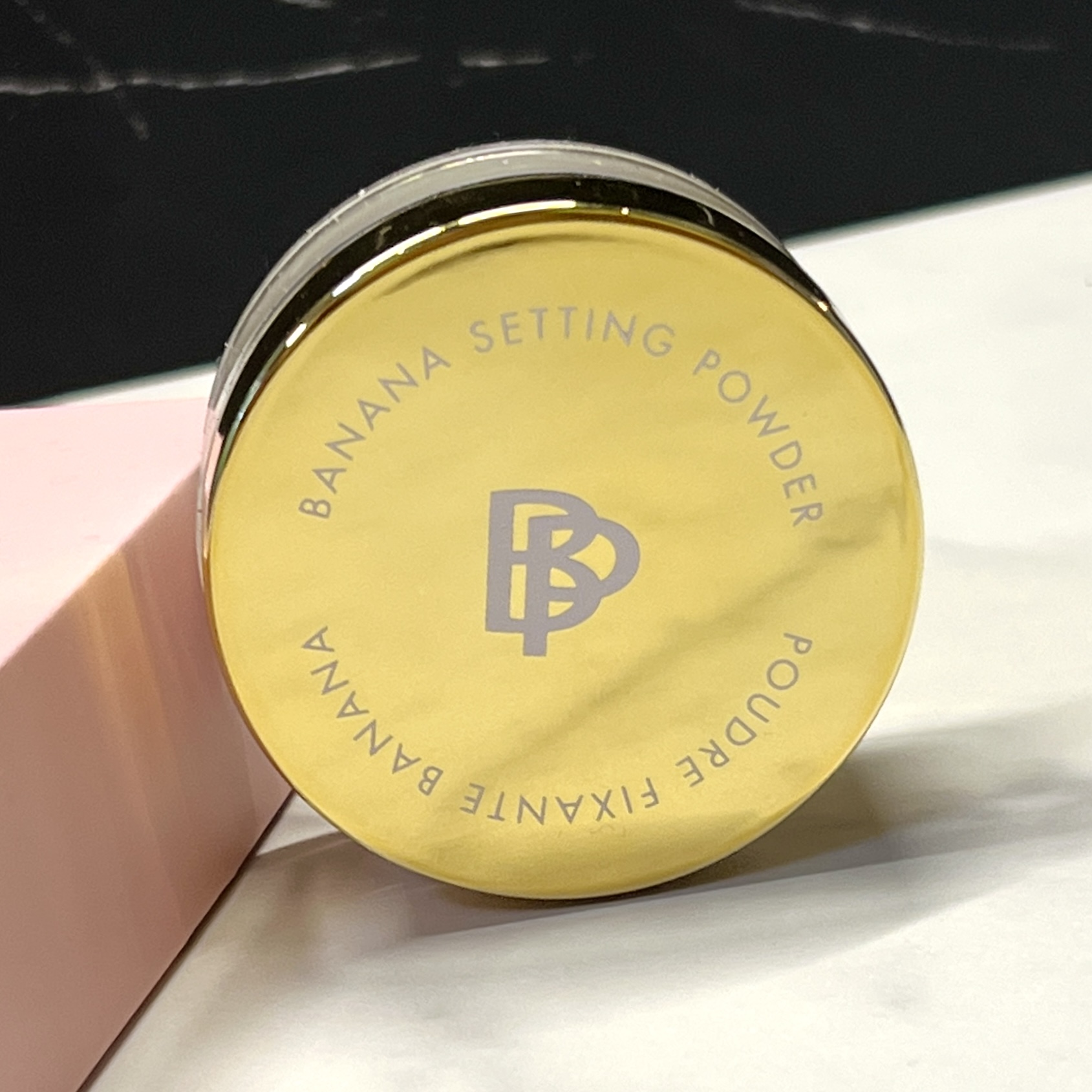 Front of Bellapierre Cosmetics Banana Setting Powder for GlossyBox February 2023