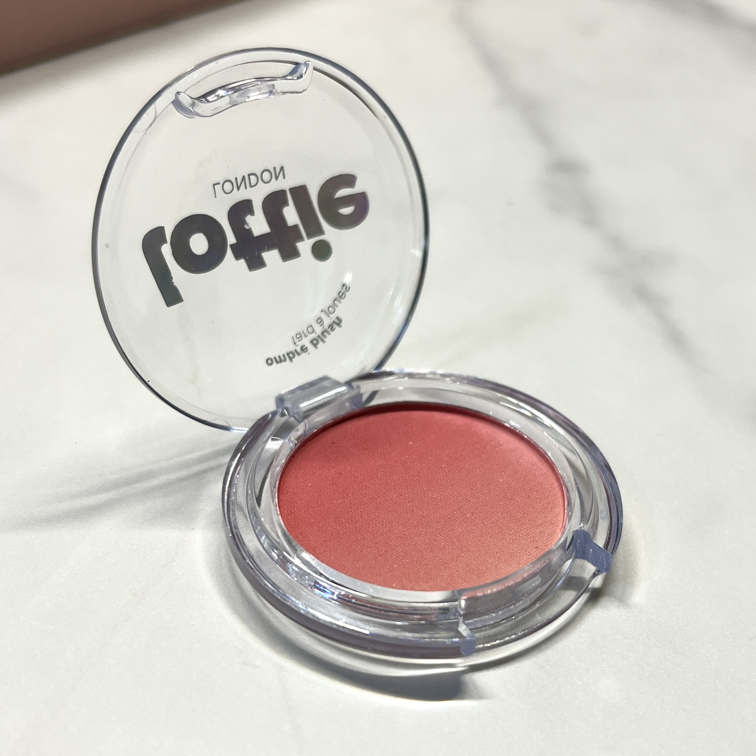 Open Shot of Lottie London Ombre Blush in Haze for GlossyBox February 2023