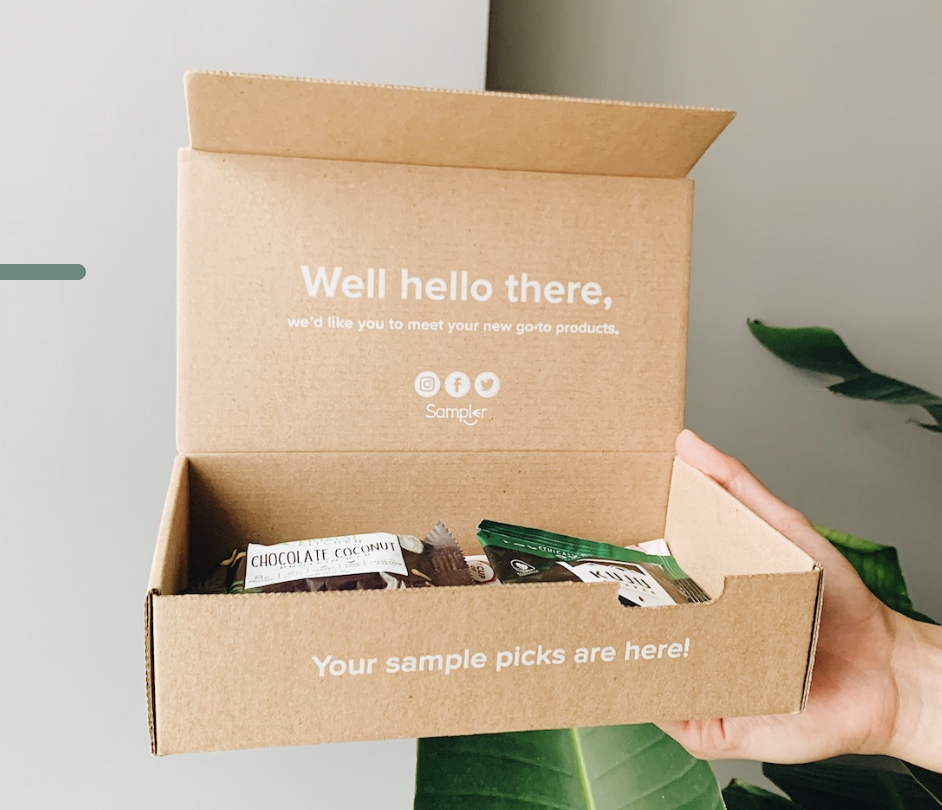 Free sample subscription boxes online