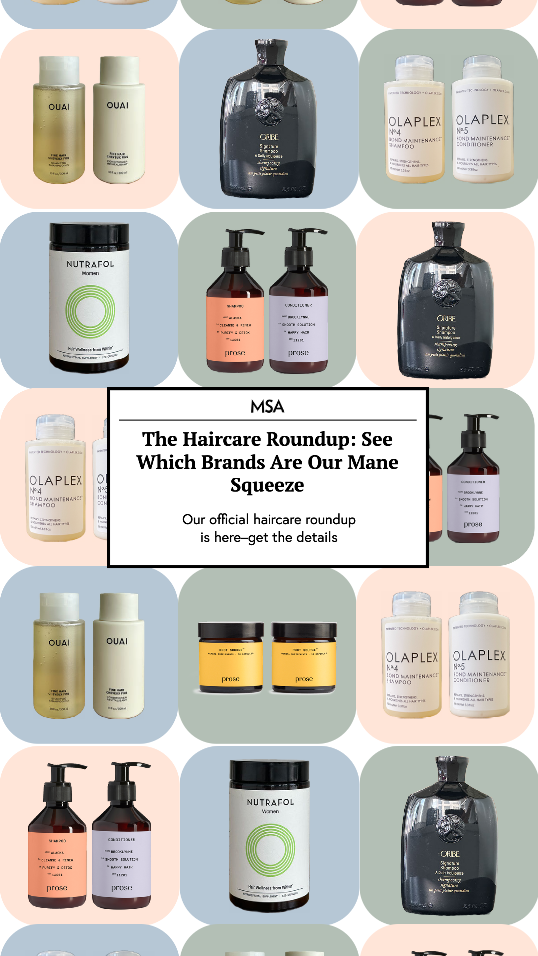 The Haircare Roundup: See Which Brands Are Our Mane Squeeze