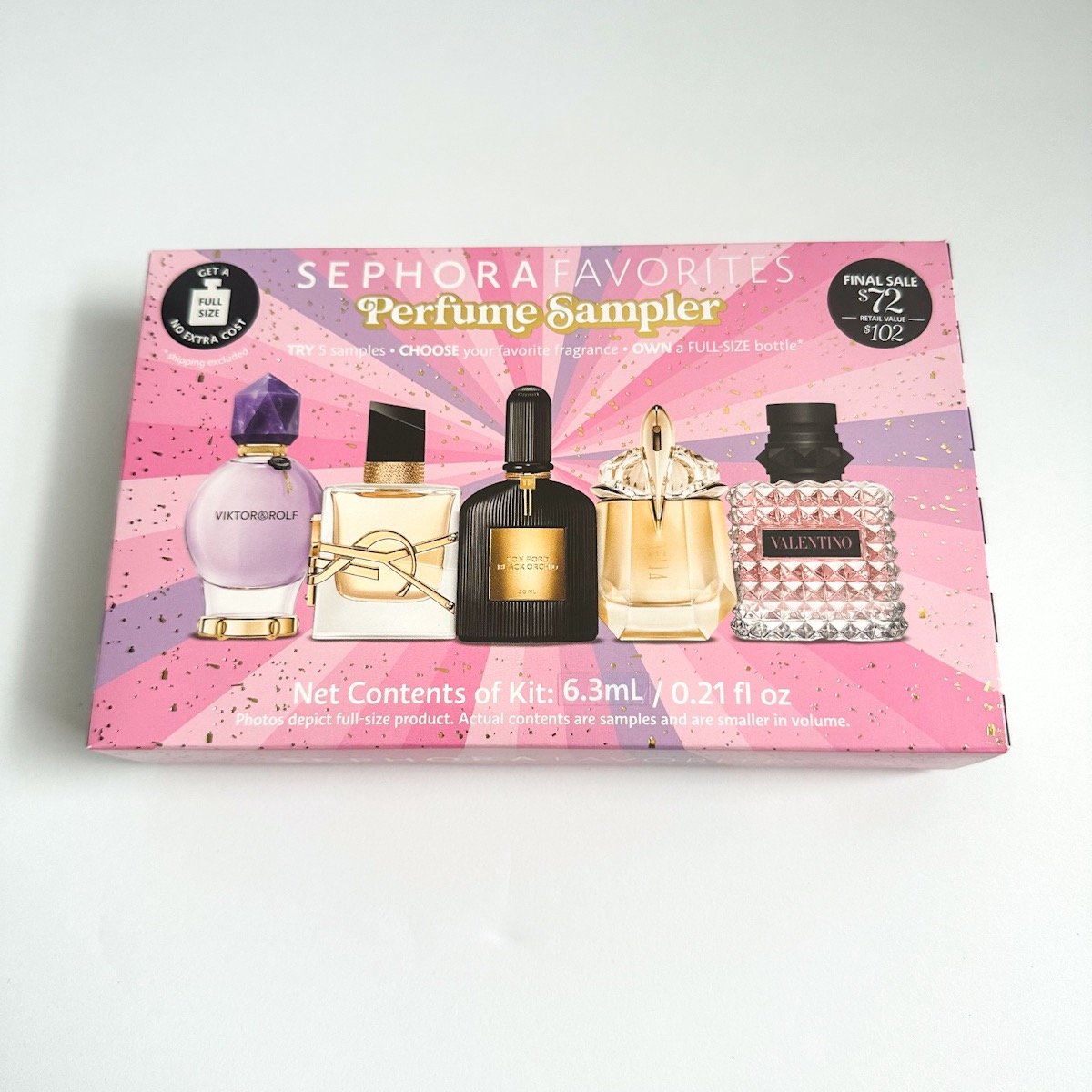 Sephora Favorites Mini Perfume Sampler Set: 5 Floral Fragrance