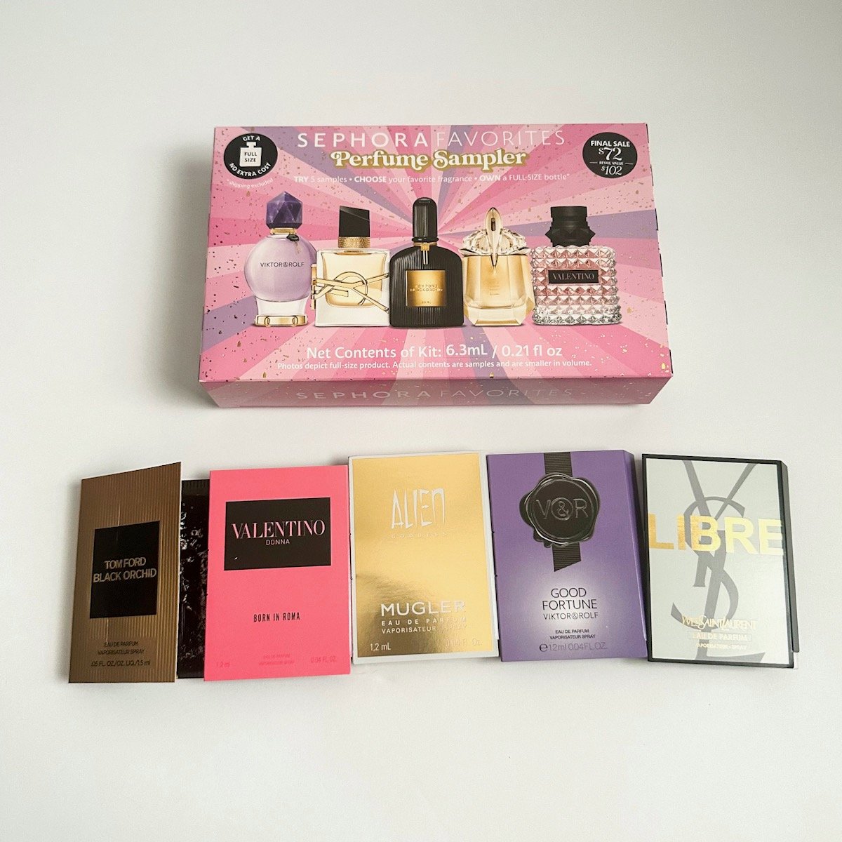 Sephora Favorites Mini Perfume Sampler Set Review April 2023 MSA