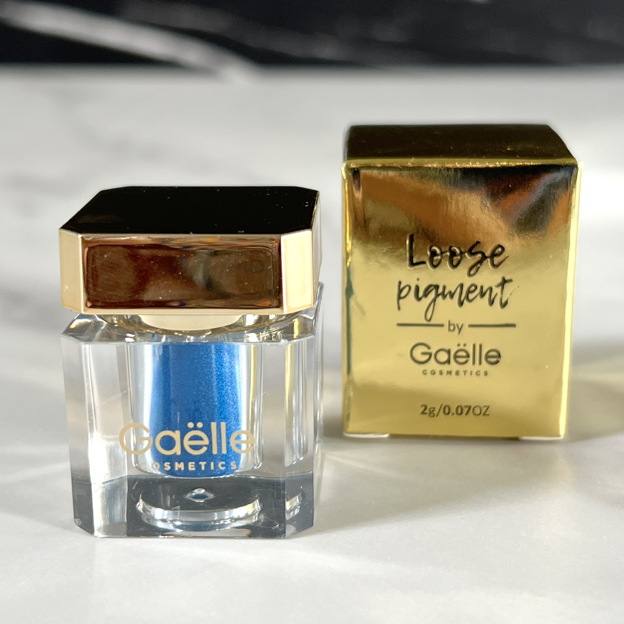 Gaelle Cosmetics Loose Pigment with Box for Cocotique Makeup Lover