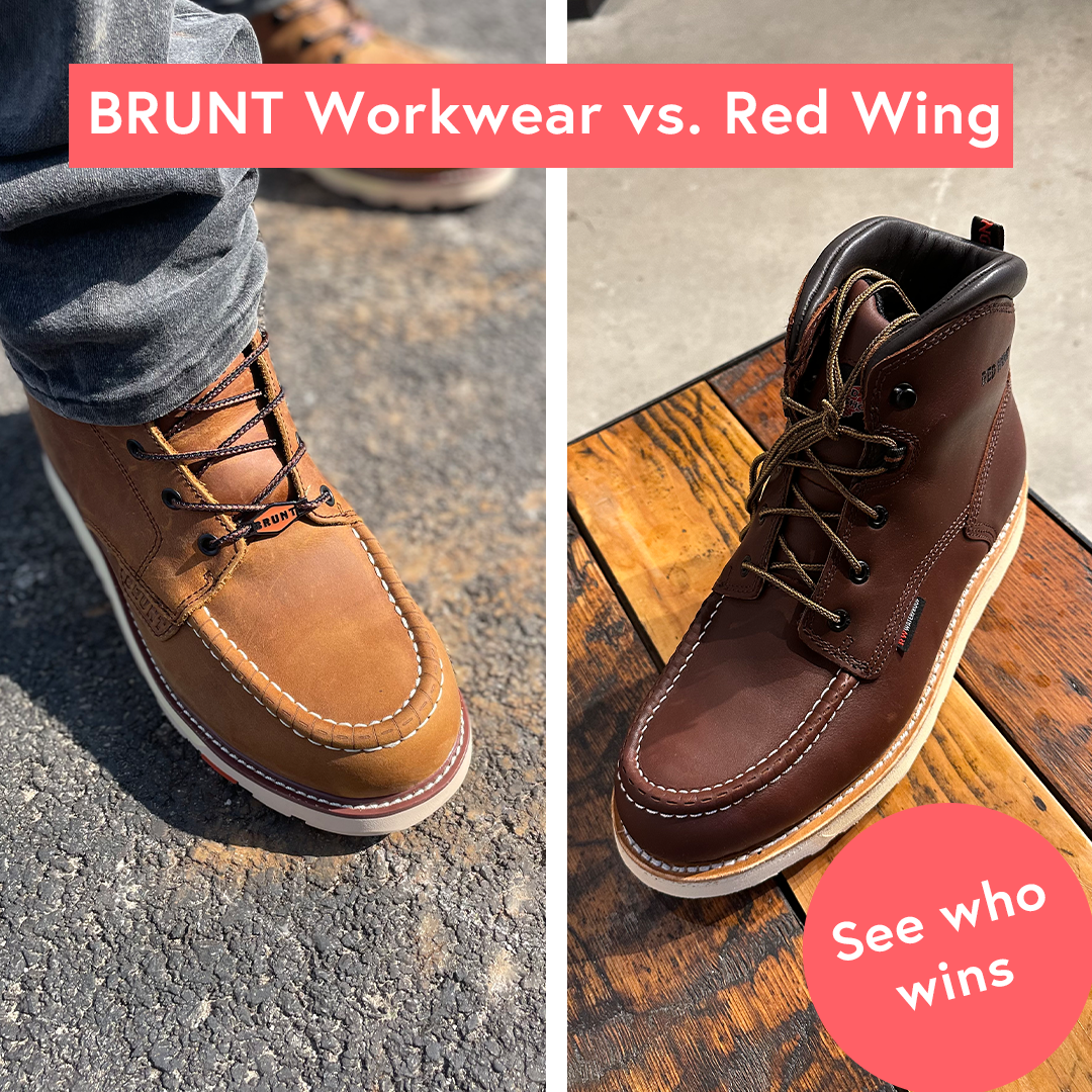 BRUNT Workwear vs. Red Wing: My Personal Experience