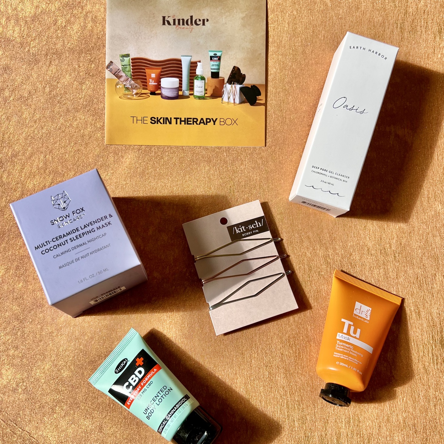 Kinder Beauty Box Review “Skin Therapy Box” April 2023