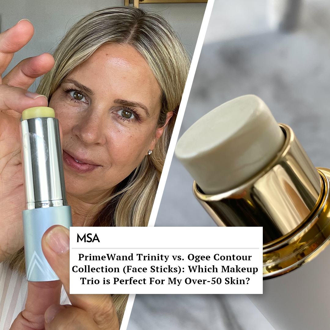 PrimeWand Trinity vs. Ogee Contour Collection: Which Makeup Trio is Perfect  For My Over-50 Skin?