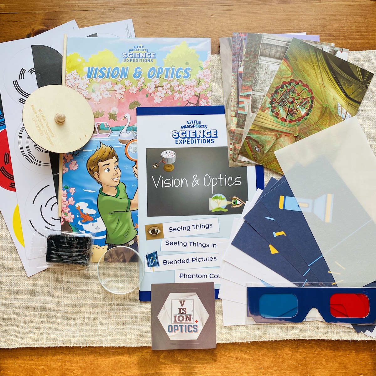 Little Passports Science Expeditions Review: “Vision & Optics”