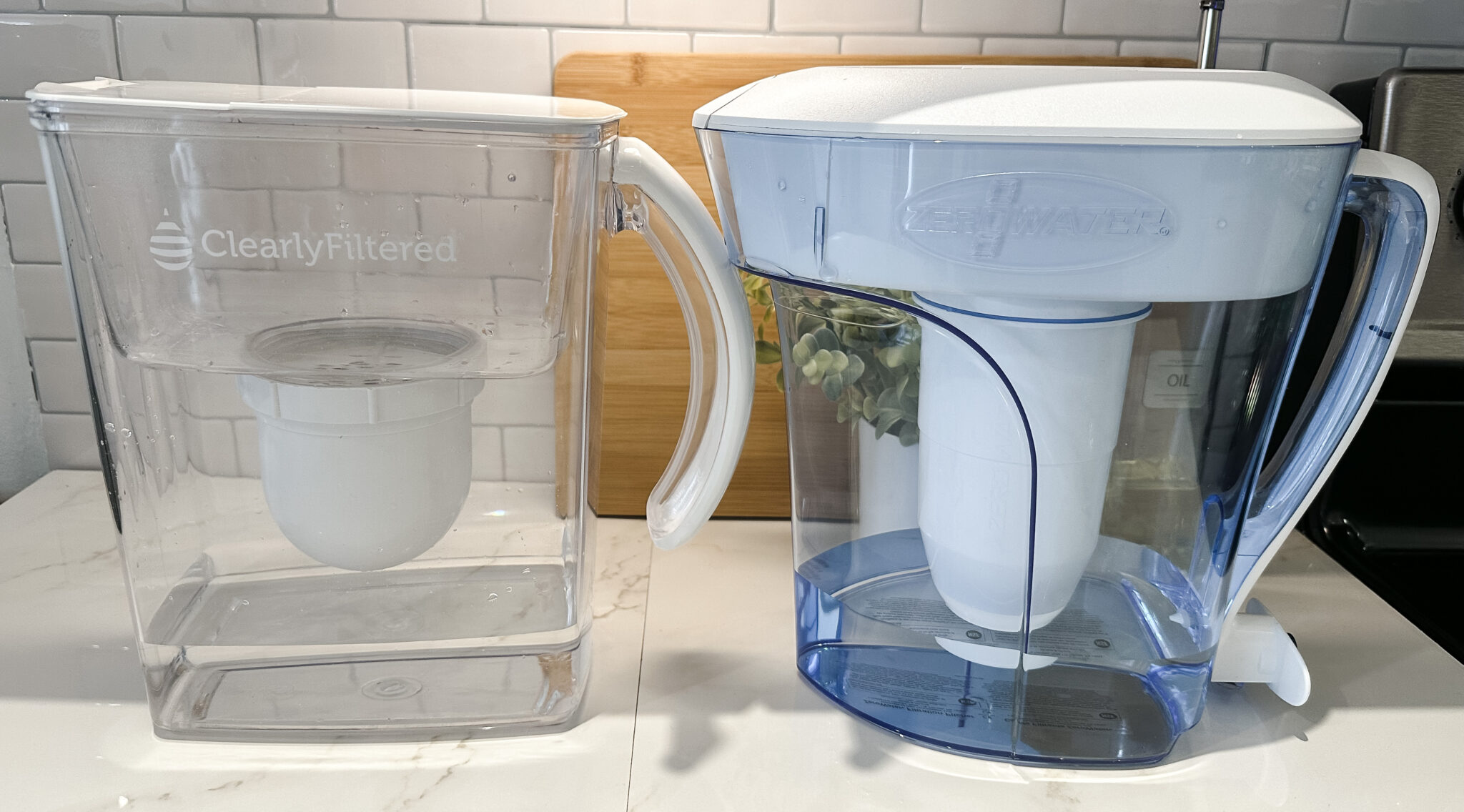 Clearly Filtered vs. ZeroWater: Which Water Filter Pitcher is My Pick ...