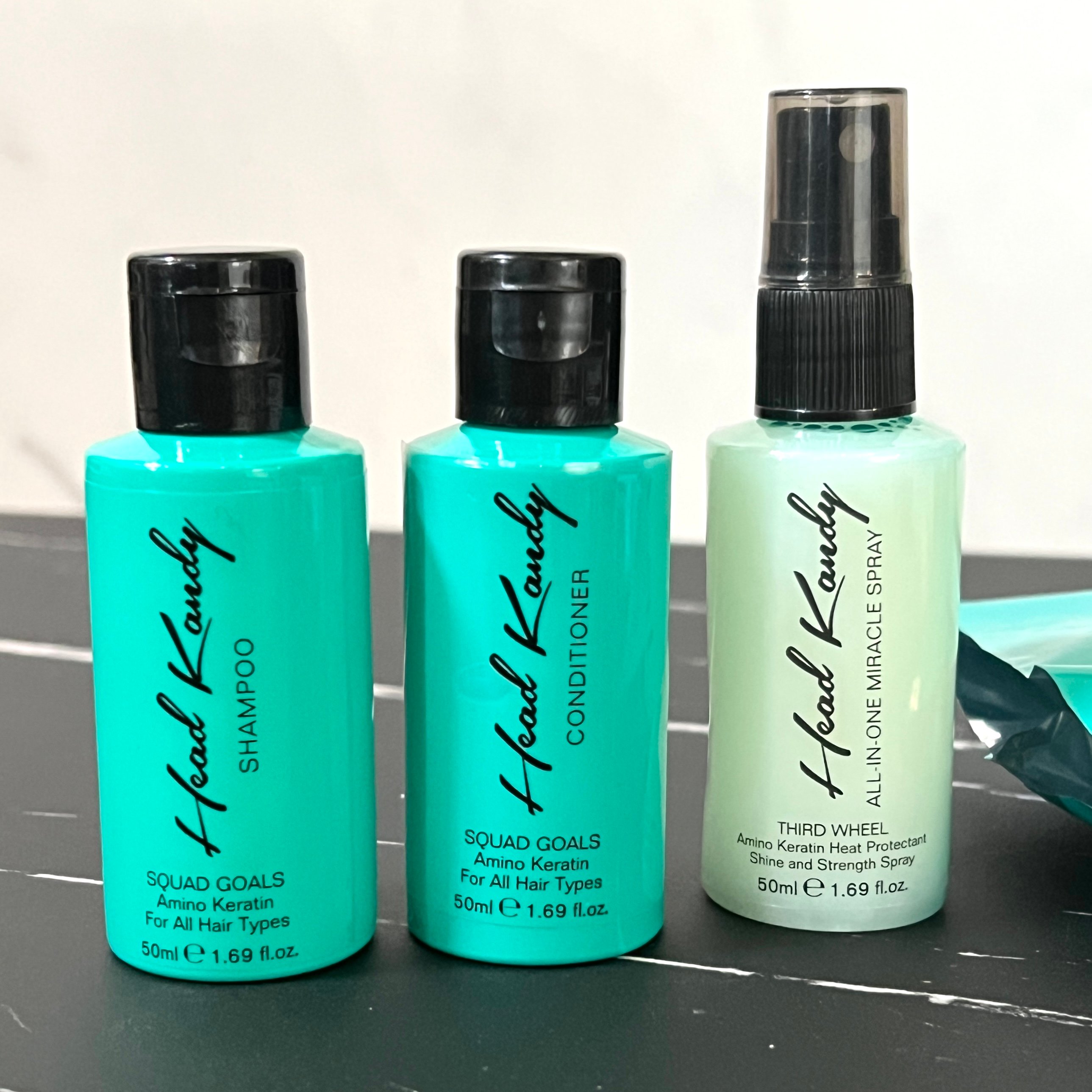 Front of Head Kandy Mini Hair Care Set for Ipsy Glam Bag April 2023