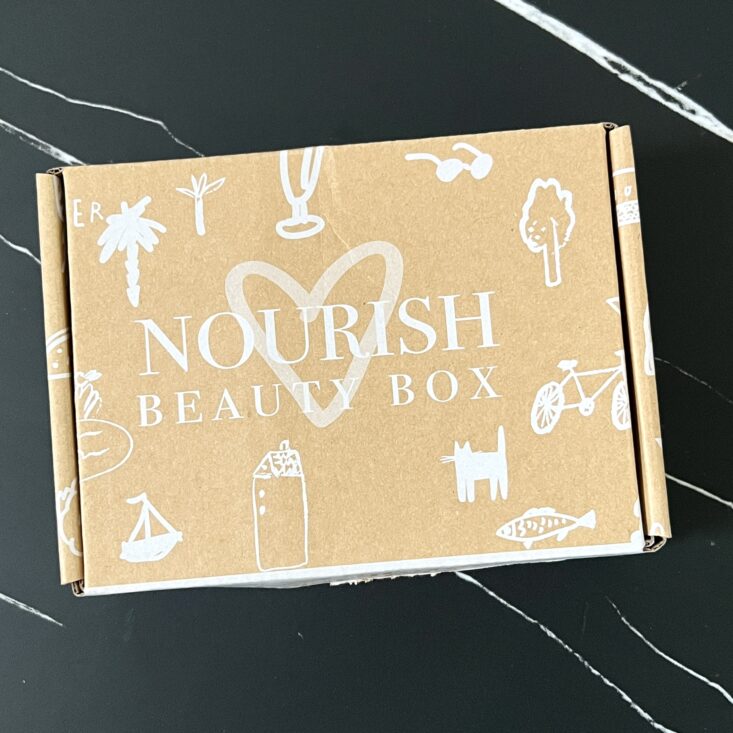 Box for Nourish Beauty Box May 2023