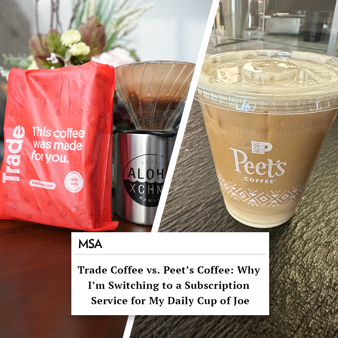 Trade Coffee vs. Peet’s Coffee Why I’m Switching to a Subscription