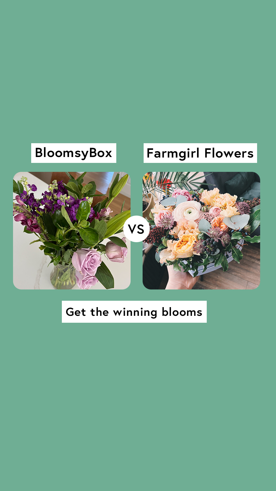 BloomsyBox vs. Farmgirl Flowers: Battle of the Fresh Blooms